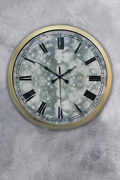 Dream Gift هدية ساعة حائط معدنية مزخرفة مقاس 40 سم