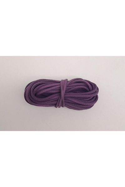 angel çanta aksesuar 5 Meters Purple Nubuck Leather Ip No:11