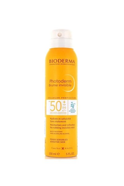 Bioderma Photoderm Brume Invisible Sun Mist Spf50+ 150 ml