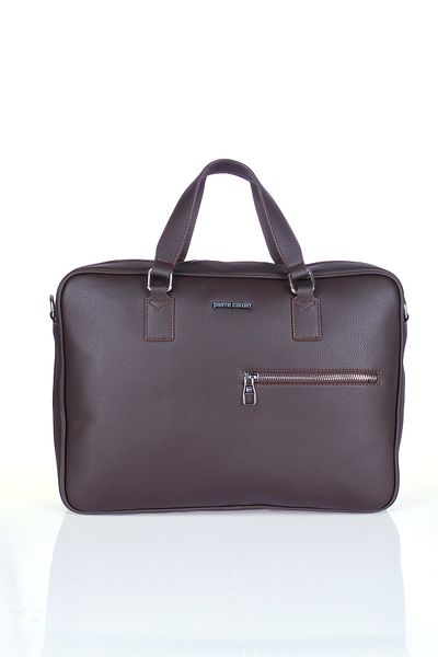 Pierre Cardin 01pc001180 Τσάντα Laptop Τσάντα Χαρτοφύλακας Καφέ