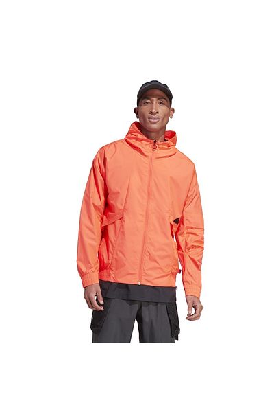 Adidas jacket mens best sale orange