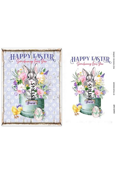 LİNEART Brass Decopage Paper La-estr45