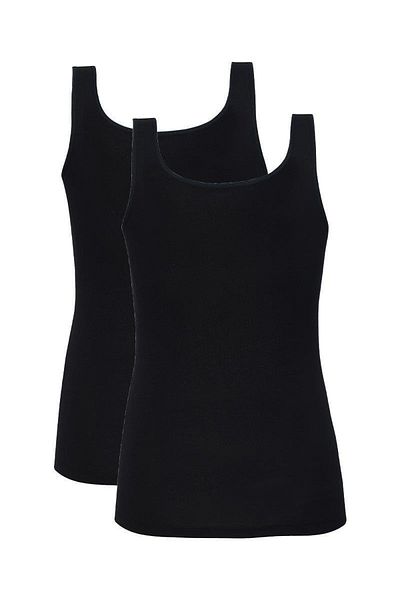 Blackspade Women's Black Undershirt 2 Pack Essential 1590