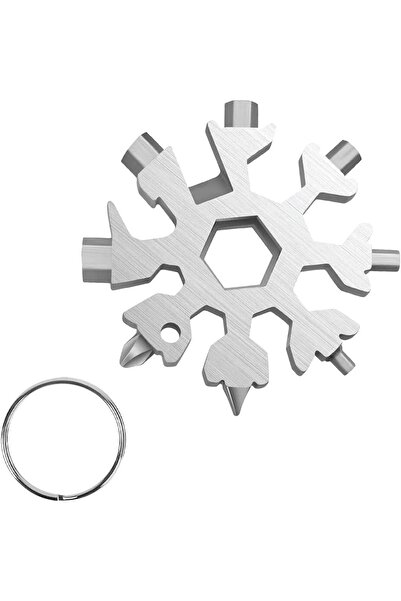 Streak Çok Amaçlı Çelik Tornavida Bisiklet Tamir Seti Anahtarlık Konserve Şiş...