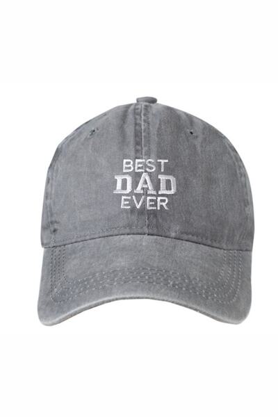 ŞapkaMania Şapcă de baseball lavabilă cel mai bun tată vreodată
