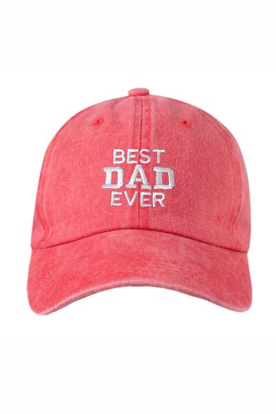 ŞapkaMania Şapcă de baseball lavabilă cel mai bun tată vreodată