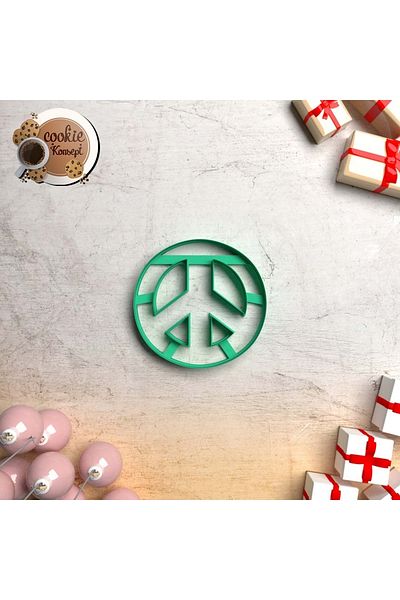 CookieKonsept قالب طين بوليمر السلام