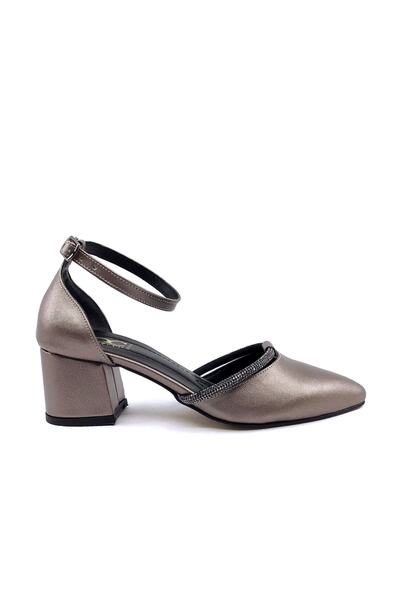 AYAKKABIMOOD Cc 50 5 Cm Platin Karnıyarık Ayakkabı
