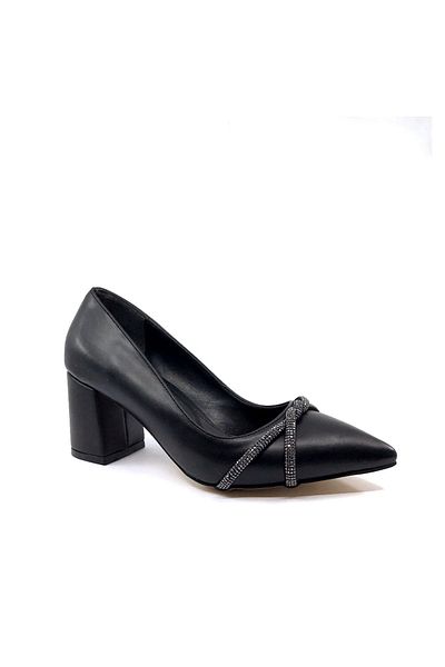 AYAKKABIMOOD Pantofi cu toc pentru femei Ayakkanımood Mht 105 6,5 cm Stone
