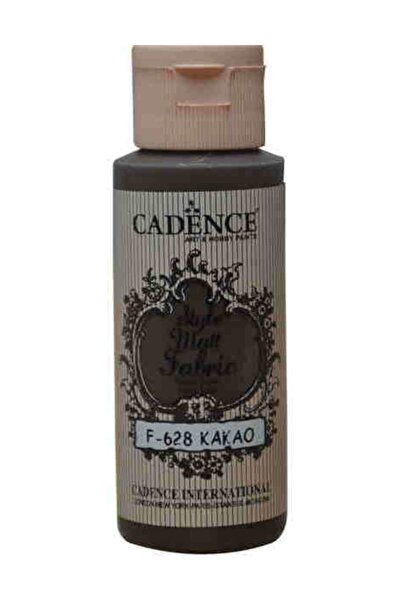 Cadence F-628 Style Matt Fabric Kumaş Boyası F-628 Kakao