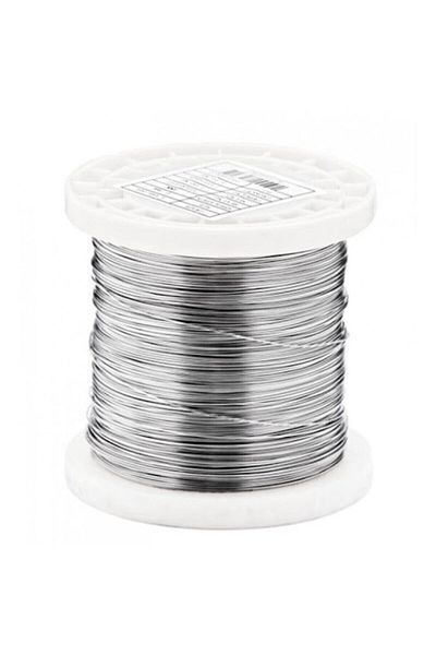 Hdg Jewelry, Crown and Flower Wire 0.7 Mm Thickness - 50 Meters - Stainless Steel