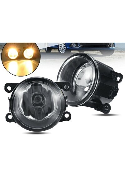 GPR AUTO PARTS Citroen C4 Sağ Ve Sol Ön Sis Lambası Farı Takımı 2004-2011(amp...
