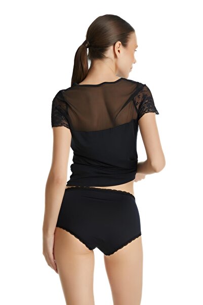 Blackspade Women's Black Slip Panties 1773