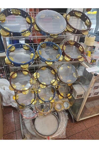 Mitello Pvc Kasnak Kırılmaz Profesyonel Arap Zilli Tef-kılıf Hediyeli