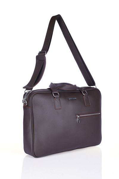 Pierre Cardin 01pc001180 Τσάντα Laptop Τσάντα Χαρτοφύλακας Καφέ