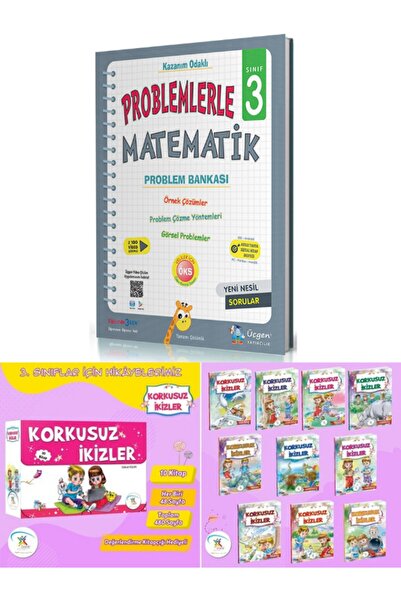 Üçgen Yayıncılık 3. Sınıf Problemlerle Matematik Problem Bankası + 5 Renk Yay...