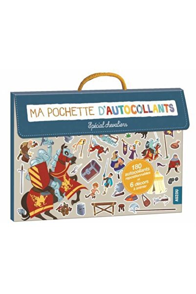 Auzou Moja knjiga sa stikerima: Vitezovi