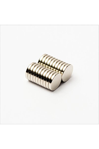 Hdg 40 Adet Yuvarlak Mini Neodyum Mıknatıs Magnet - D5x1mm