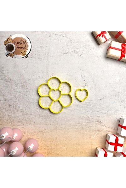 CookieKonsept زهرة قالب الطين