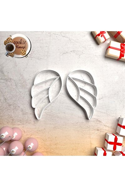 CookieKonsept Polimer Kil Kalıbı Melek Kanatları