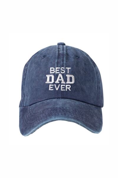 ŞapkaMania Şapcă de baseball lavabilă cel mai bun tată vreodată