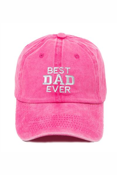 ŞapkaMania Şapcă de baseball lavabilă cel mai bun tată vreodată