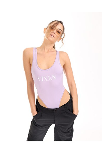 Bak Moda Vixen Basic Lila Bodysuit