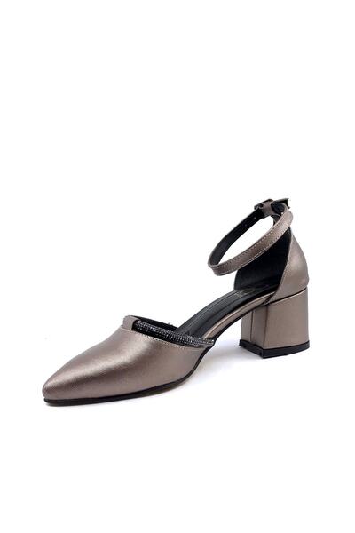 AYAKKABIMOOD Cc 50 5 Cm Platin Karnıyarık Ayakkabı