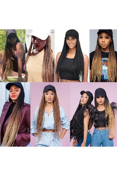 Suzan Peruk Şapkalı Peruk - Nana120