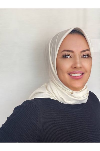 Nilbutik Hijab Cotton Kraş Jazz Scarf