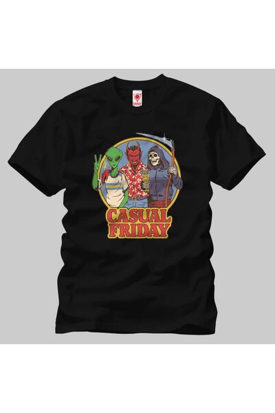 Built By Crazy تي شيرت كاجوال للجنسين من فرايداي