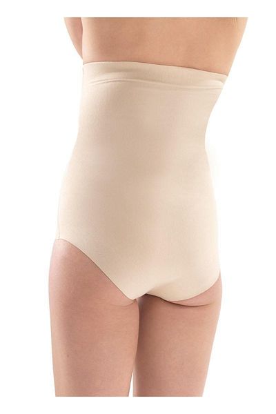 Blackspade Chiloți corset din piele pentru femei, talie înaltă 1480