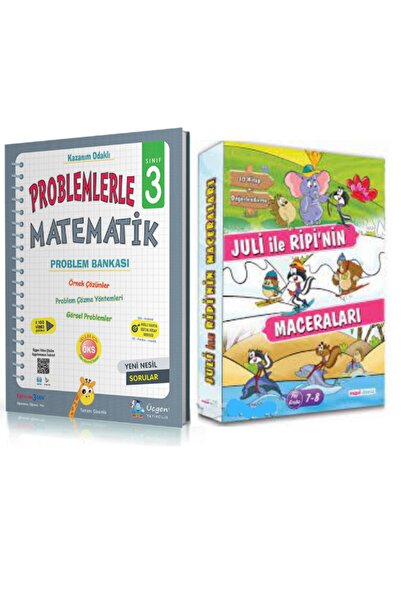 Üçgen Yayıncılık 3. Sınıf Problemlerle Matematik Problem Bankası + Mavi Deniz...