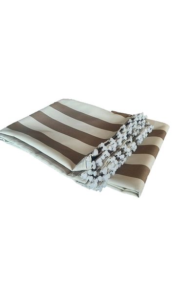 pamukkale branda Balcony Curtain Waterproof Cornice Buckle Lace Up 120x230