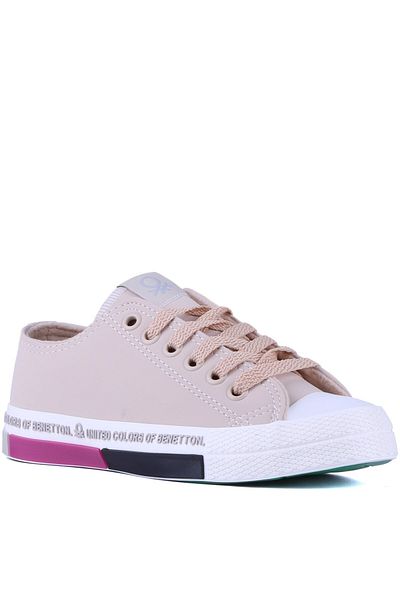 Benetton - Pantofi casual de damă de culoare bej 750-bn-30731 - 6966