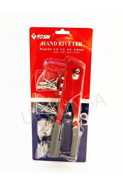 SOSIN Perçin Tabancası - Perçin Hediyeli