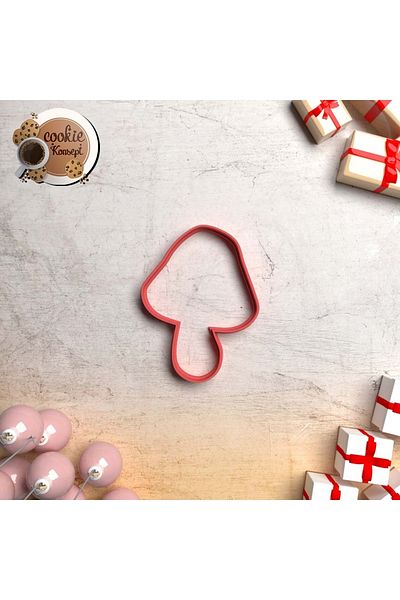 CookieKonsept قالب طين بوليمر على شكل فطر