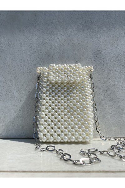 YOBUSRA Geantă cu mărgele de perle