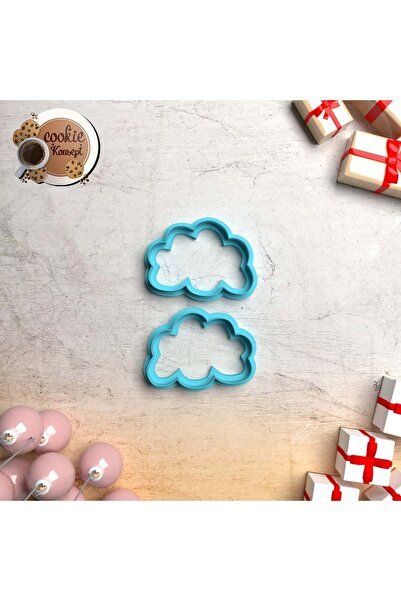 CookieKonsept Polimer Kil Kalıbı Bulut