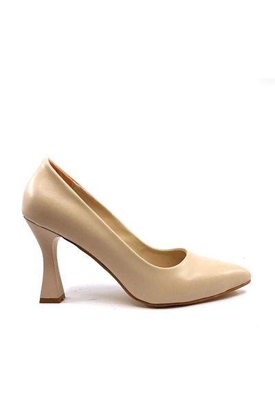 AYAKKABIMOOD Cc 349 Pantofi Stiletto Skin 9 Cm