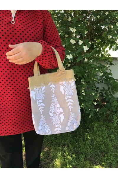 Emek Evi El Yapımı Günlük Orta Boy Kadın Kol Çantası, Omuz Çantası