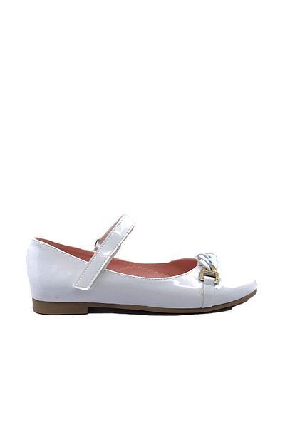 Sema 4232 Pantofi de balerină cu velcro cu lanț pentru fete