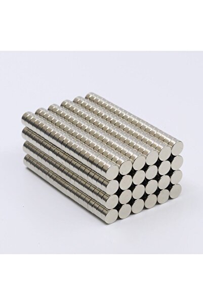 Hdg 8 Adet Neodyum Mıknatıs Magnet - 6 Mm Çap - 3 Mm Kalınlık - Yuvarlak Neodyum Magnet
