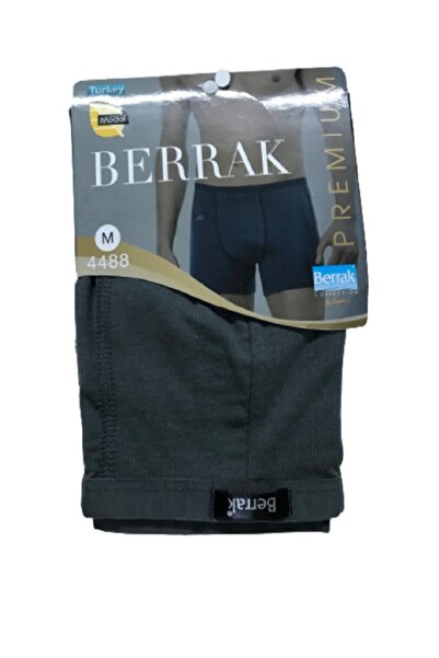 Berrak 4488 Ανδρική Λεπτή Ζώνη Modal Boxer Μονό Πακέτο