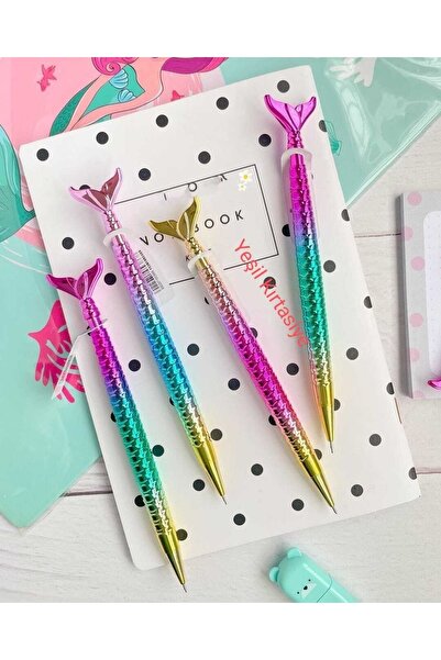 YEŞİLDESİGN 0.7 Uçlu Deniz Kızı Uçlu Kalem 1 Adet