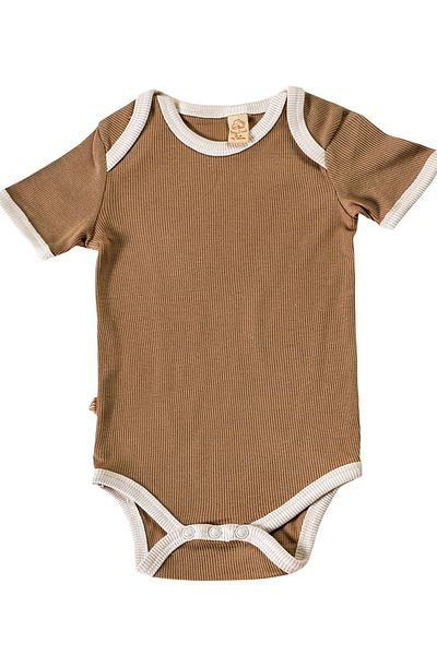 tinylamb Happy Moon Baby Set 2 Piece Unisex Organic Cotton Newborn Bodysuit Pants Bottom Top Gift Set