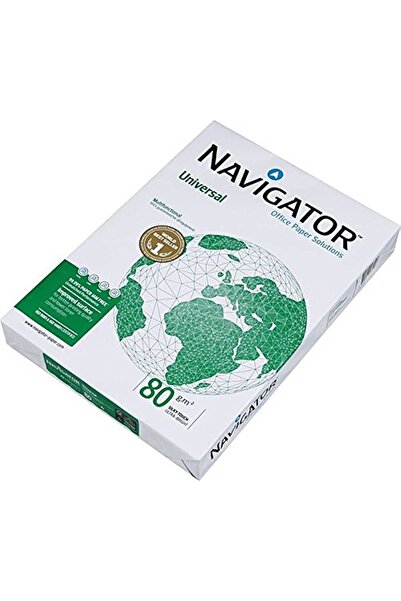 NAVİGATÖR ورق نسخ A4 - 80 جرام، عبوة واحدة تحتوي على 500 ورقة