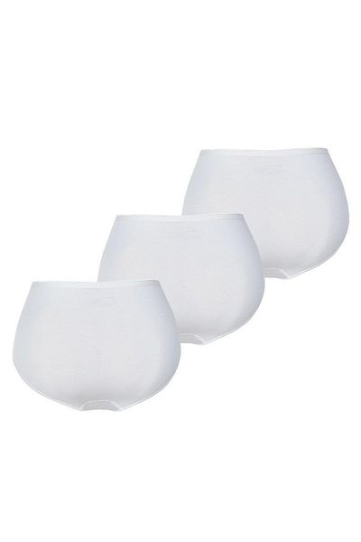 Blackspade Pachet de 3 chiloți albi de damă Essential 1577