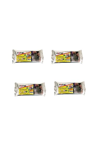 Fatih Natural Clay & Ceramic Plasticine 250 Grams White (4 Pack)