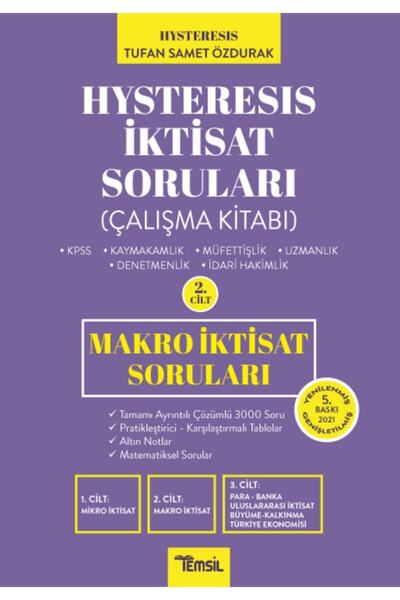 Temsil Kitap Hysteresis İktisat Soruları Cilt: 2 - Makro İktisat
